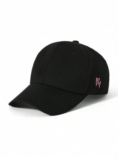 Umamao Estudio Artist Retro Street Heart Pattern Printed Baseball Cap For Ladies' Daily Commuting, Holiday, Love Valentine's Day Valentines