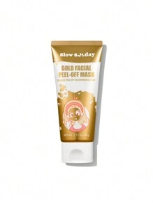 SlowSunday黄金撕拉面膜，面膜，黑头去除，控油，深层清洁，韩国护肤，24K黄金，韩妆，情人节礼物，斋月礼物，斋月聚会及礼品，派对理想之选 - 金色 - 查看 7