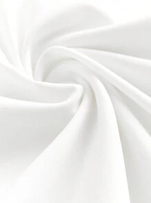 SHEIN Tween Girl's Solid Color Front-Zip Long Sleeve Ice Silk Sun Protection Clothing, Daily Casual - White - View 7