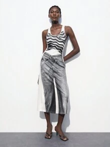 Maija 女士露肩長裙，腰部束緊設計，適合日常休閒穿著 - 黑色 - 查看 5