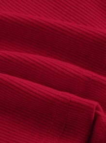 SHEIN MOD Blusa de mujer de verano elegante de unicolor con hombros descubiertos y detalle de torsión
