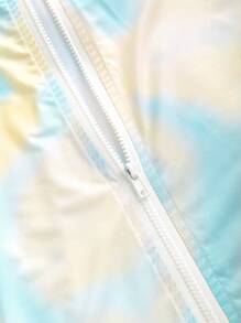 SHEIN Tween Girls' Fashionable Cool-Feeling Sunscreen Clothes - Blue - View 4