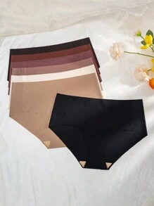 大碼無縫提臀舒適內褲（7入裝） - 彩色 - 查看 7