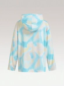 SHEIN Tween Girls' Fashionable Cool-Feeling Sunscreen Clothes - Blue - View 2