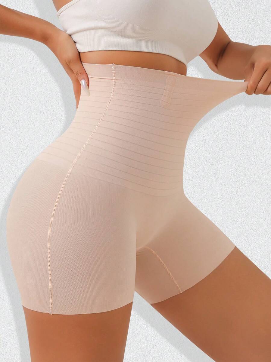 Women's Shapewear Underwear High Waist Tummy Control Safety Pants, 1pc - Apricot - View 1