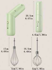 Wireless Electric Egg Beater, Small Household Blender, Whisk For Cream And Eggs, Bakery Mixer For Frothing, Manual - Multicolor - View 4