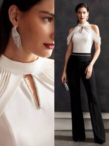 MOTF PREMIUM 冷肩隱形背心上衣 - 白色 - 查看 10