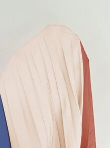 Chiquease Women's Color Block Pleated Skirt - Multicolor - View 3