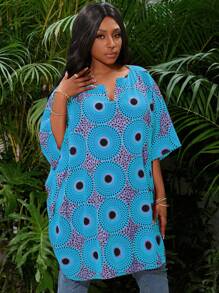 SHEIN Lady Áo cỡ lớn, Áo mùa hè, Áo crop top, Áo nữ, Áo crop top mùa hè, Quần áo, Hoa Kỳ, Phụ nữ cao, Phối đồ mùa hè, Trang phục lễ hội, Quần áo mùa hè, Trang phục lễ hội Rave, Váy dài cho nữ, Váy tiệc cưới, Váy mùa hè cho nữ - Màu xanh lam - Xem 5