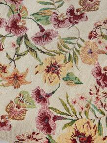 SHEIN MOD Vintage Palazzo 复古印花吊带短裙、女士复古服装、秋季连衣裙、返校服装、返校节连衣裙、生日服装、女士邮轮旅行服装、派对连衣裙、法式连衣裙、早午餐服装 - 彩色 - 查看 3