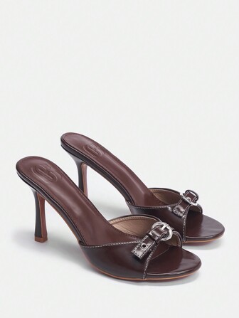 CUCCOO BIZCHIC Damen Sommer High-Heel-Sandalen für Graduierung, Abiball, Urlaub, Sommerschlussverkauf, Schulanfang, College-Studentenschuhe, elegante Basics, Business-Lässig, Business-Chic, Weihnachten, Herbst, Neujahr