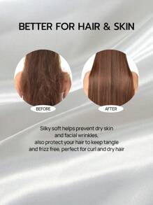 2/3pcs Solid Color Satin Fitted Sheet,1pc Satin Fitted Sheet+1/2pcs Satin Pillowcase Soft Breatheable Wrink-Free Better For Sleep, Luxury Hotel Style, Gift, For All Size Bed -Twin, Full, King, Queen Size Sheet 14inch/35cm Deep Pocket, Machine Washable, Oeko-Tex Certified - White - View 6