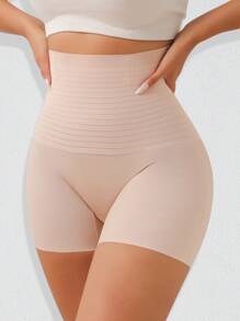 Women's Shapewear Underwear High Waist Tummy Control Safety Pants, 1pc - Apricot - View 6