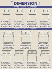 2/3pcs Solid Color Fitted Sheet Set - 1pc Bed Sheet And 1/2pcs Pillowcases, Deep Pocket Mattress Cover, , Soft And Breathable, For All Size Bed -Twin, Full, King, Queen Size Sheet,Fall Decor,Autumn Decor,Room Decor - Light Grey - View 3