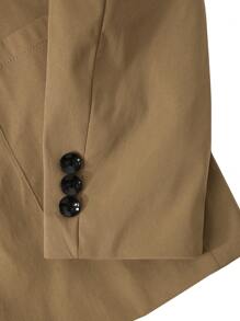 Manfinity Mode Men Solid Lapel Neck Blazer & Suit Pants