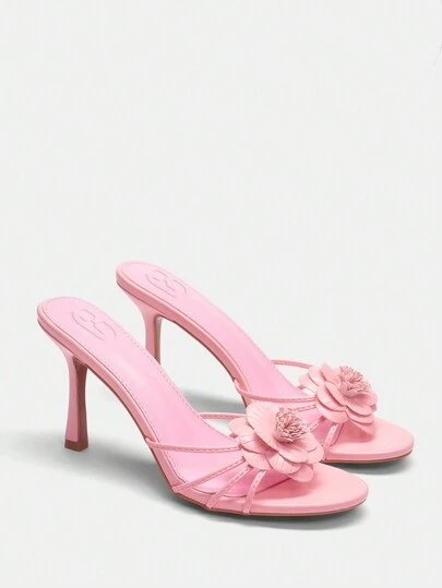 CUCCOO CHICEST Women's High Heel Sandals For Summer Graduation Heels Prom Heels Vacation Shoes Summer Elegant Sandals Back To School Shoes College Student Shoes Spring Shoes Spring Break Easter For Christmas Valentine's Day Elegant Shoes Wedding Shoes