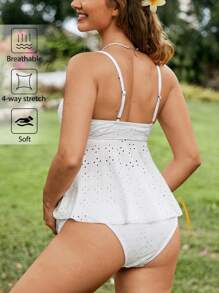 SHEIN Maternity Tankini Top Summer