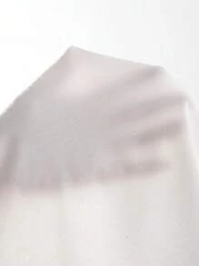 SHEIN PETITE 女士夏季方领休闲纯色背心组合图案 T 恤女士上衣