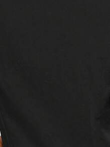 Chiquease Women's Summer Casual Solid Color Waistcoat Shorts Suit - Black - View 7