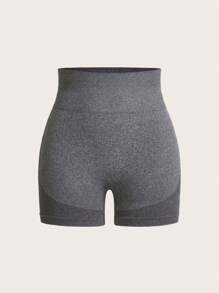 Easithlete Shorts deportivos de unicolor y simple con cordón, adecuados para uso casual diario, short de spandex