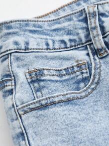 DAZY Ladies' Casual Slim Fit Denim Pants With Pockets