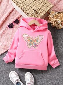 SHEIN Sudaderas para niñas jóvenes de color rosa con estampados gráficos lindos y coloridos con motivos como gatos, murciélagos, arañas, calabazas, moños, aptas para invierno, verano, otoño, primavera, uso casual, exterior, interior, fiesta, clásico, de moda, versátil, princesa, deportivo