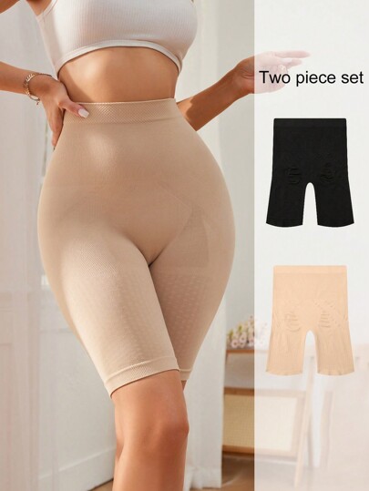 Wedaily Women's Standard-Size Tummy Control Bottom, Outdoor Yoga Combo Set, 2pcs Shapewear