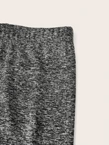 Slaydiva 3入組女性夏季休閑純色修身長褲 - 彩色 - 查看 8