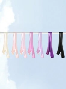 Women's Seamless Adhesive Invisible Ultra-Lightweight Breathable Quick-Dry Simple Comfortable Low-Rise V-Shaped Sexy Thong Panties 7 Packs
