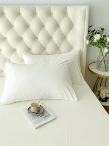 1pc Polyester Fiber Color Block Envelope Pillowcase, Without Insert, Bedroom Bedding, Dorm Decor. - Multicolor - View 2