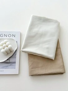 1pc Polyester Fiber Color Block Envelope Pillowcase, Without Insert, Bedroom Bedding, Dorm Decor. - Multicolor - View 7