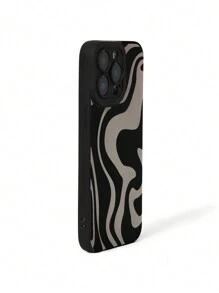 Khrim Reaper Artist Y2K Black Stripe Camera Protector Compatible With Apple Phone Case, Holiday - Black - View 2