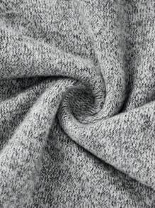 SHEIN MOD 金属收缩不对称下摆围脖女式吊带背心