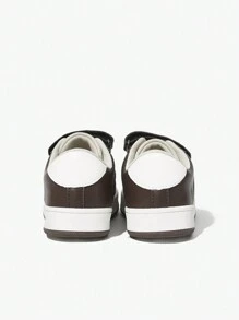 Zapatos deportivos planos para niños con bloque de color de moda, cómodos y adecuados para todas las estaciones - Multicolor - Ver 7