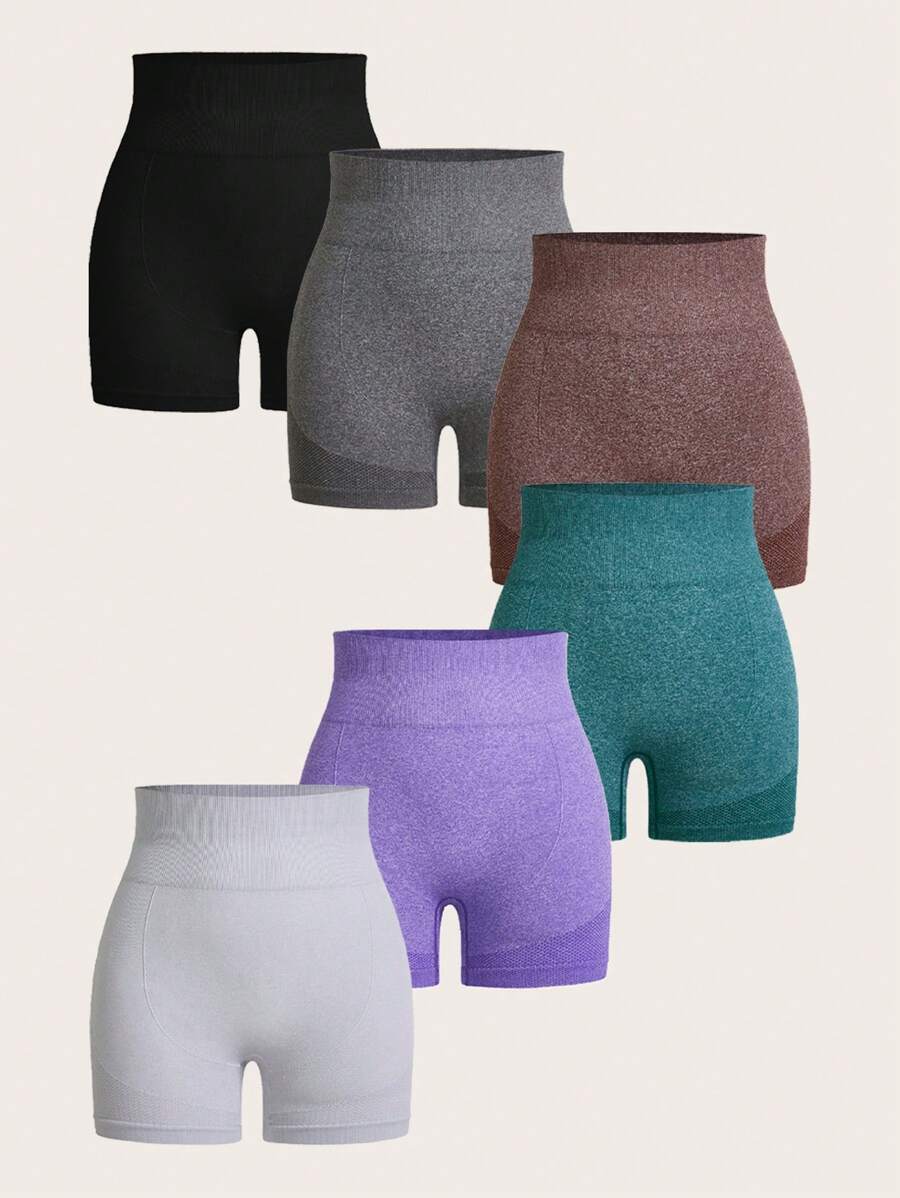 Easithlete Shorts deportivos de unicolor y simple con cordón, adecuados para uso casual diario, short de spandex
