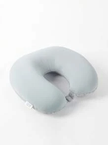 Gối du lịch hình chữ U mềm mại và thoải mái - Màu Xám nhạt - Xem 3