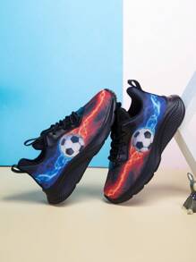 1 Pair Boys' Comfortable Fashionable Casual Lightweight Sneakers For Spring & Summer