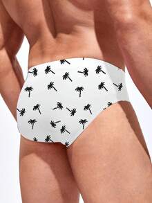 Manfinity Swimmode Quần bơi in hình ngẫu nhiên cho nam (Cắt các loại) - trắng - Xem 2