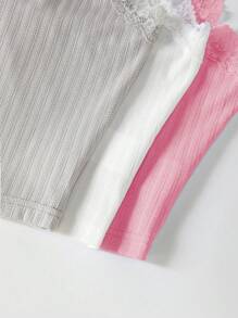 3 件套女士睡衣套装，包括吊带背心和短裤、休闲套装