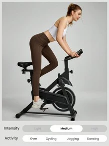 GLOWMODE 24" FeatherFit™-Sculpt Crossover Hold Up Pocket Leggings Yoga Workout Gym