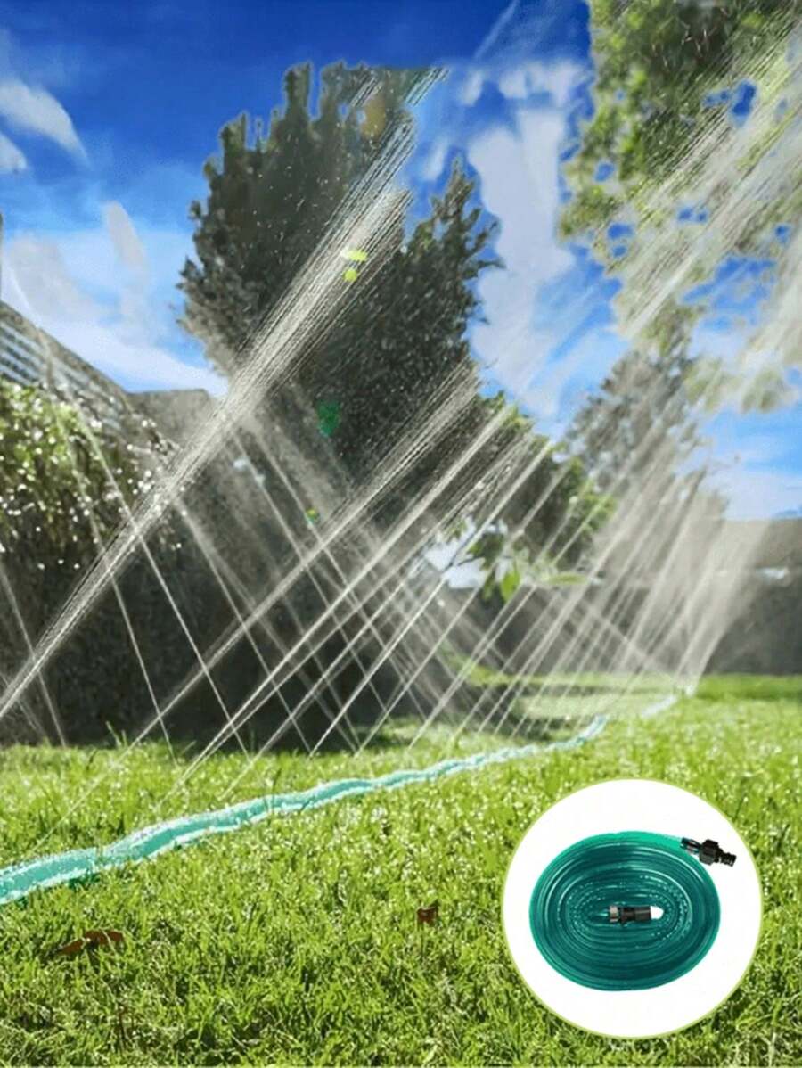 15 Meters Green Sprinkler And Soaker Hose Ground Soaker Garden Hose