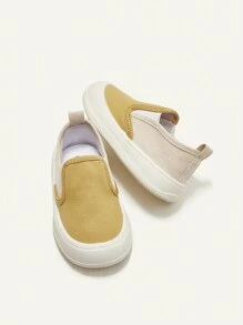 Cozy Pixies 兒童中性款時尚潮流設計舒適休閒運動布鞋 - 黃色 - 查看 8