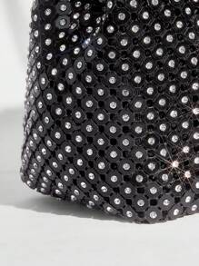 SHEIN BAE Women's Valentine's Day Date Handbag, Shoulder Bag - Black - View 4
