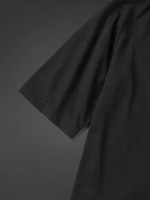 Manfinity Sport Corelite 男友风男士纯色拉链短袖运动 Polo T 恤，夏季