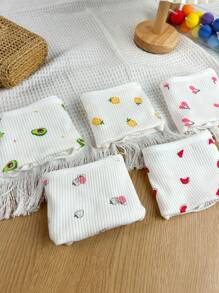 PetitDoll 5pcs/Pack Women Plus Size Fruit Printed Underwear Briefs - Multicolor - View 5