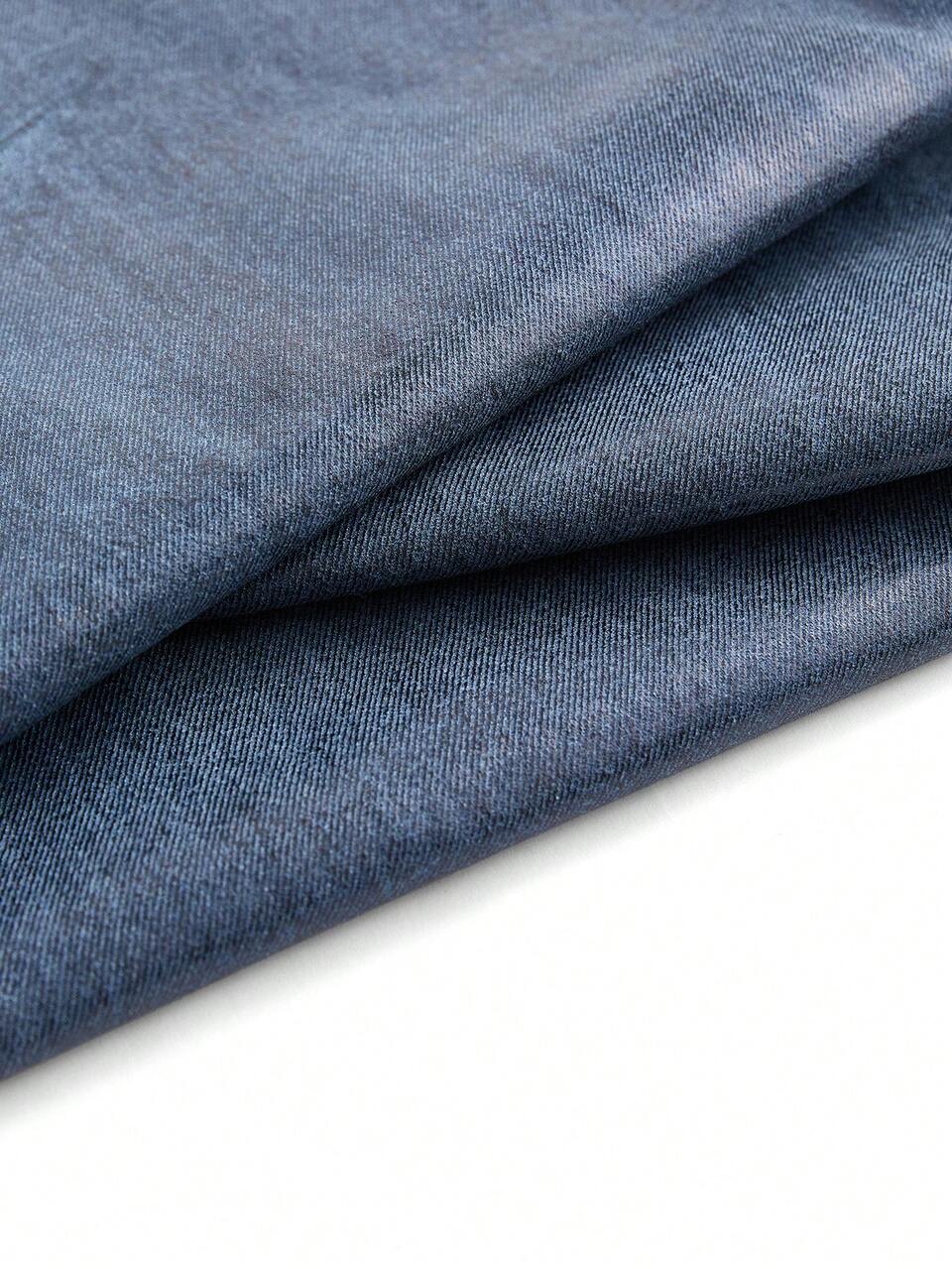 Men's Flared Baggy Jeans
