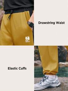 In My Nature In My Nature Herren Farbblock Lässig Outdoor Sport Hose & Jogginghose