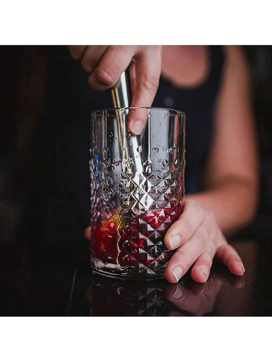 1pc Stainless Steel Cocktail Muddler 21cm(8in)/25cm(9.6in) , Manual