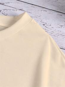 Attitoon Casual Loose-Fitting Bear Print Round Neck Short Sleeve Women's T-Shirt, Suitable For Summer