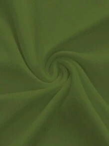 BamGleam 女士夏季数码条纹印花圆领短袖休闲针织 T 恤图案 T 恤女式上衣 - 軍綠色 - 查看 8